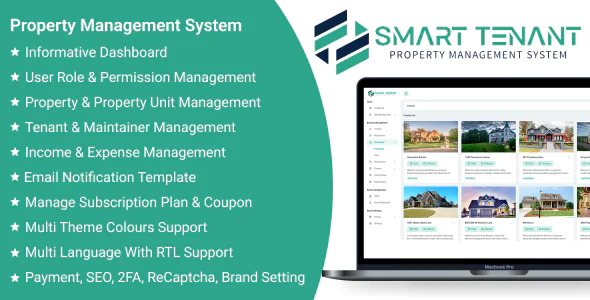 Smart Tenant SaaS - Property Management System