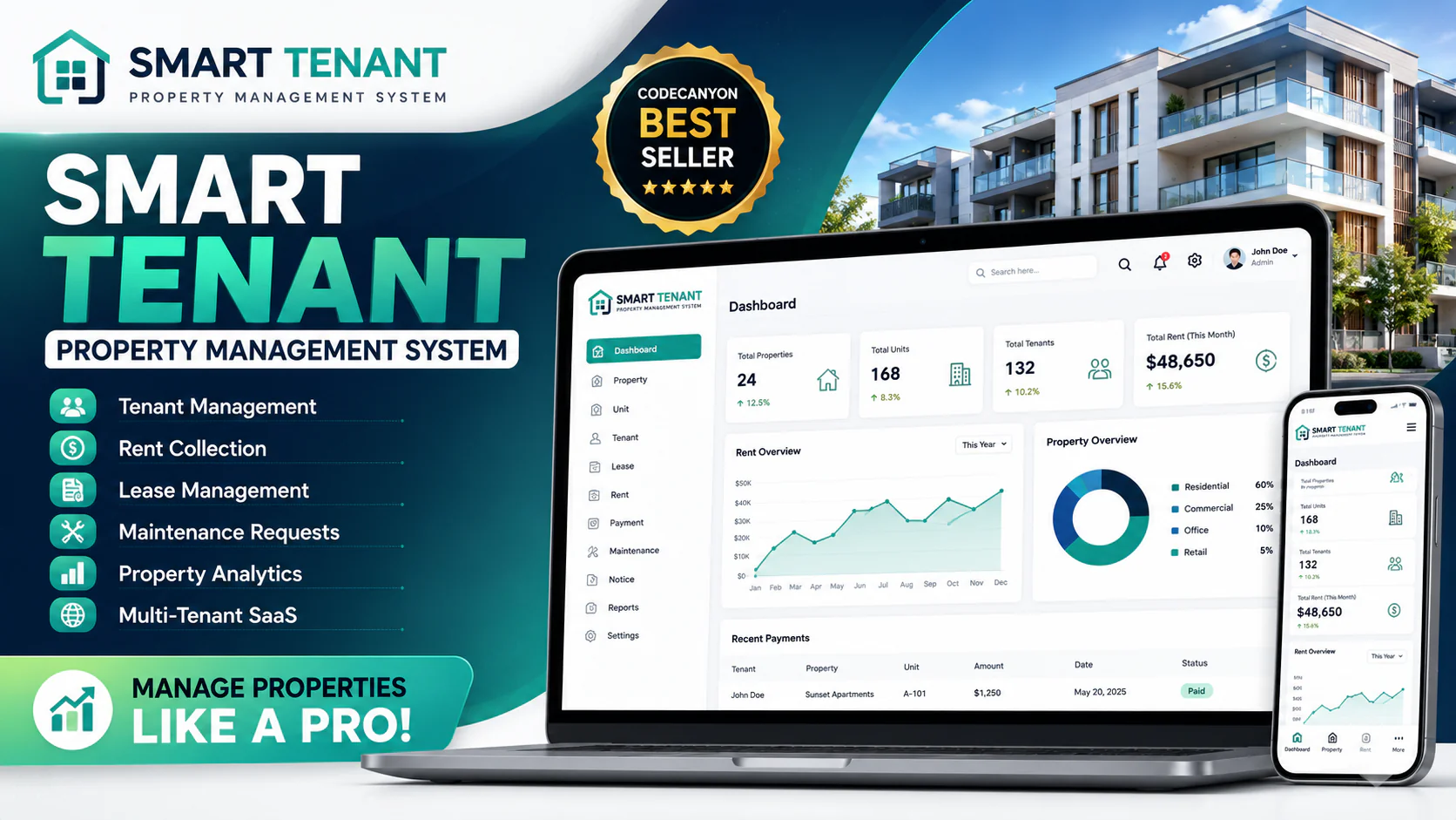 Smart Tenant - Property Management System