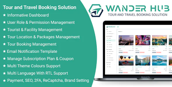 WanderHub SaaS - Tour and Travel Booking Solution