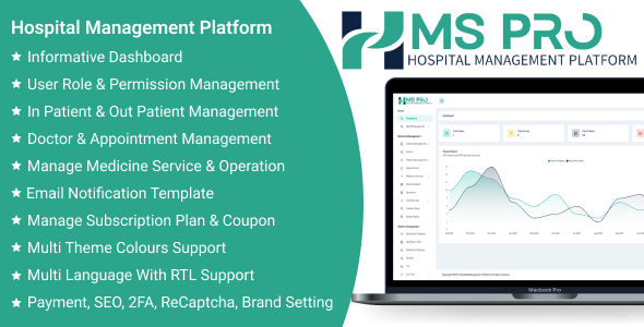 HMSPro SaaS - Hospital Management Platform