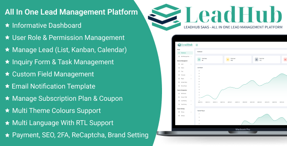 LeadHub SaaS - All In One Lead Management Platform