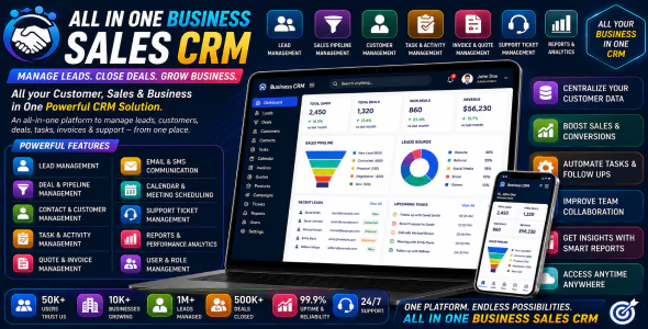 All in One Business Sales CRM