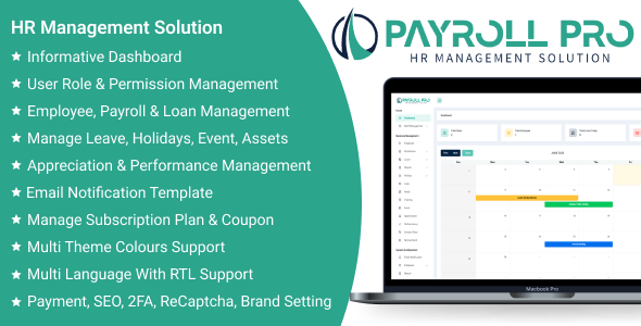 PayrollPro SaaS - HR Management Solution
